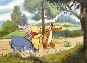 Fotomural infantil Winnie the Pooh DISNEY 4411 Komar
