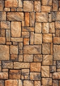 Papel mural piedra Adoquín 3470-1 Muresco