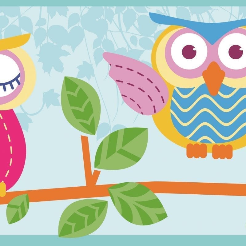 Guarda autoadhesiva Buhos 1284-1 Muresco - Decolife