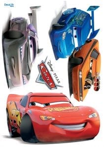 Wallsticker infantil Cars DISNEY 1521-1 Decolife Muresco
