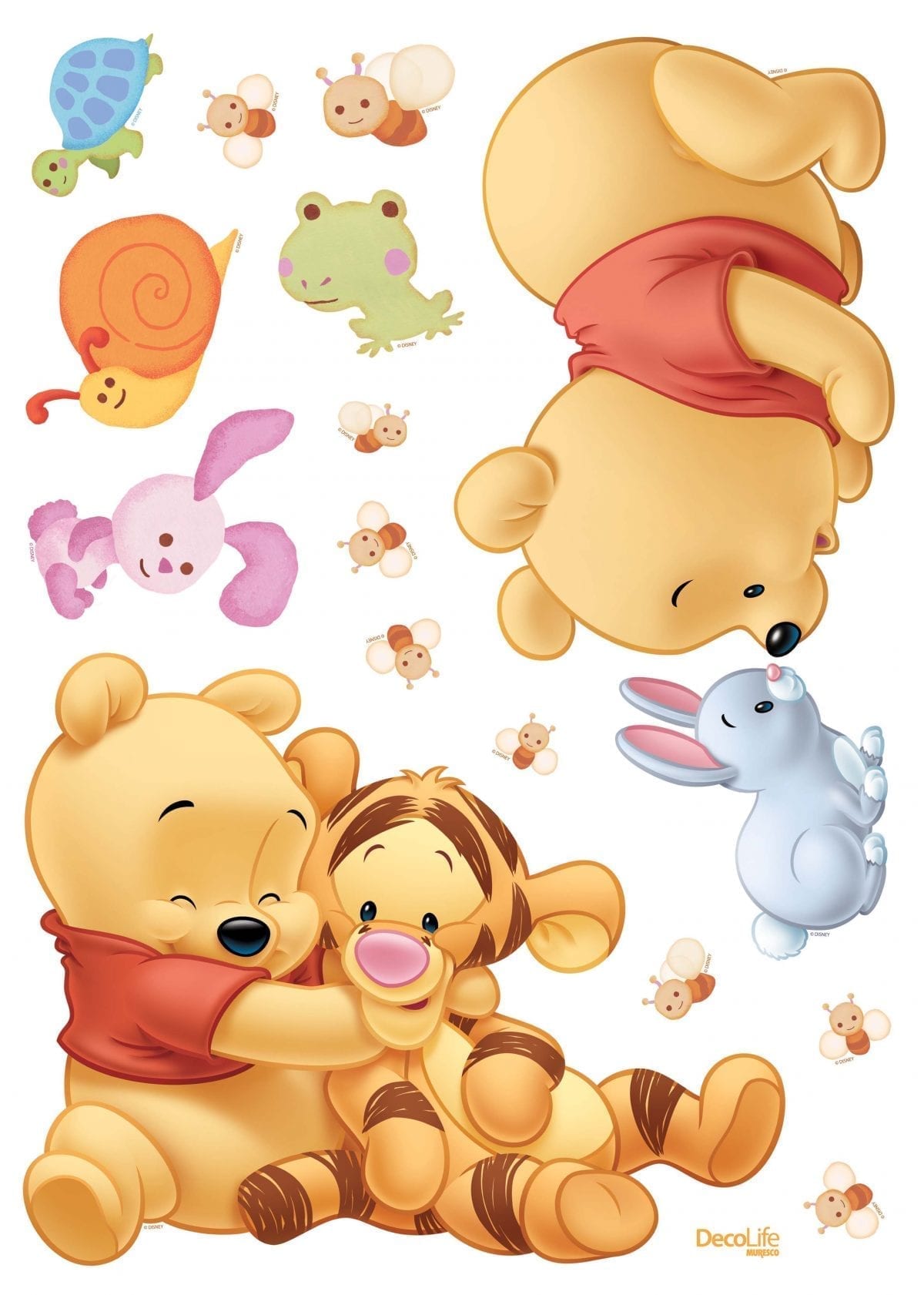 Wallsticker infantil Winnie the pooh DISNEY 1523-1Decolife Muresco