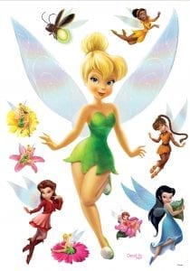 Wallsticker infantil Hadas DISNEY 1524-1 Decolife Muresco