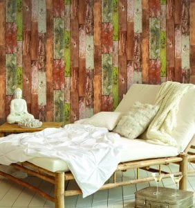 Papel mural madera 3472-1 Muresco