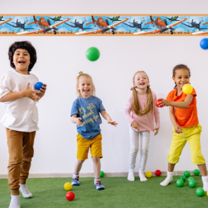 Guardas decorativas infantiles, bordes de pared