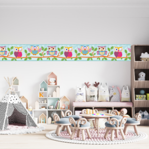 Guardas decorativas infantiles, bordes de pared