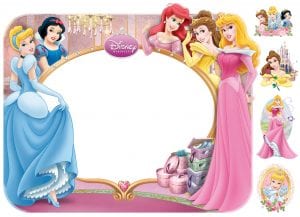 Wallsticker Princesas DISNEY 1561-1