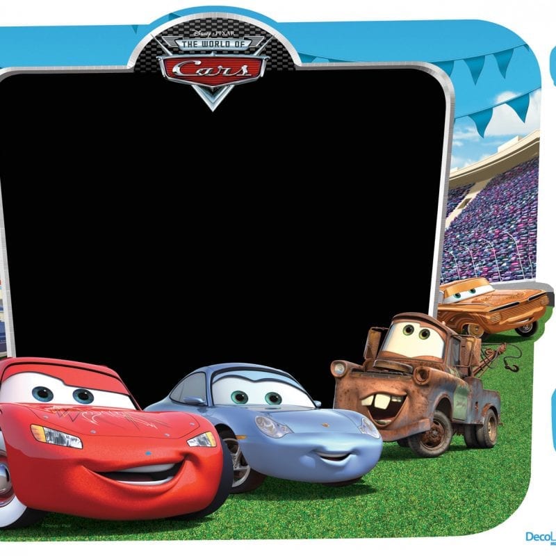 Wallsticker pizarra Cars DISNEY 1562-1