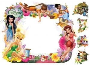 Wallsticker pizarra Hadas DISNEY 1563-1