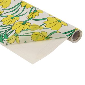 Pvc autoadhesivo FLORES VERDES - código 29259