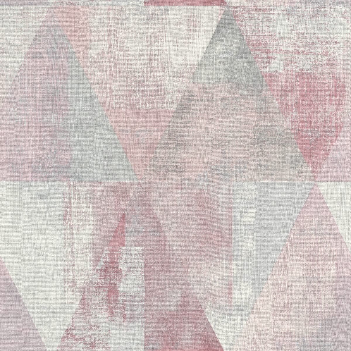 apel mural triángulos rosado y gris HYDE PARK 410938 RASCH