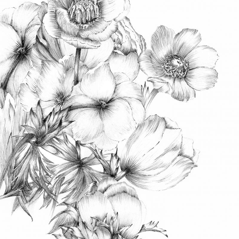 FOTOMURAL EMBROIDERY 21035 - NON WOVEN