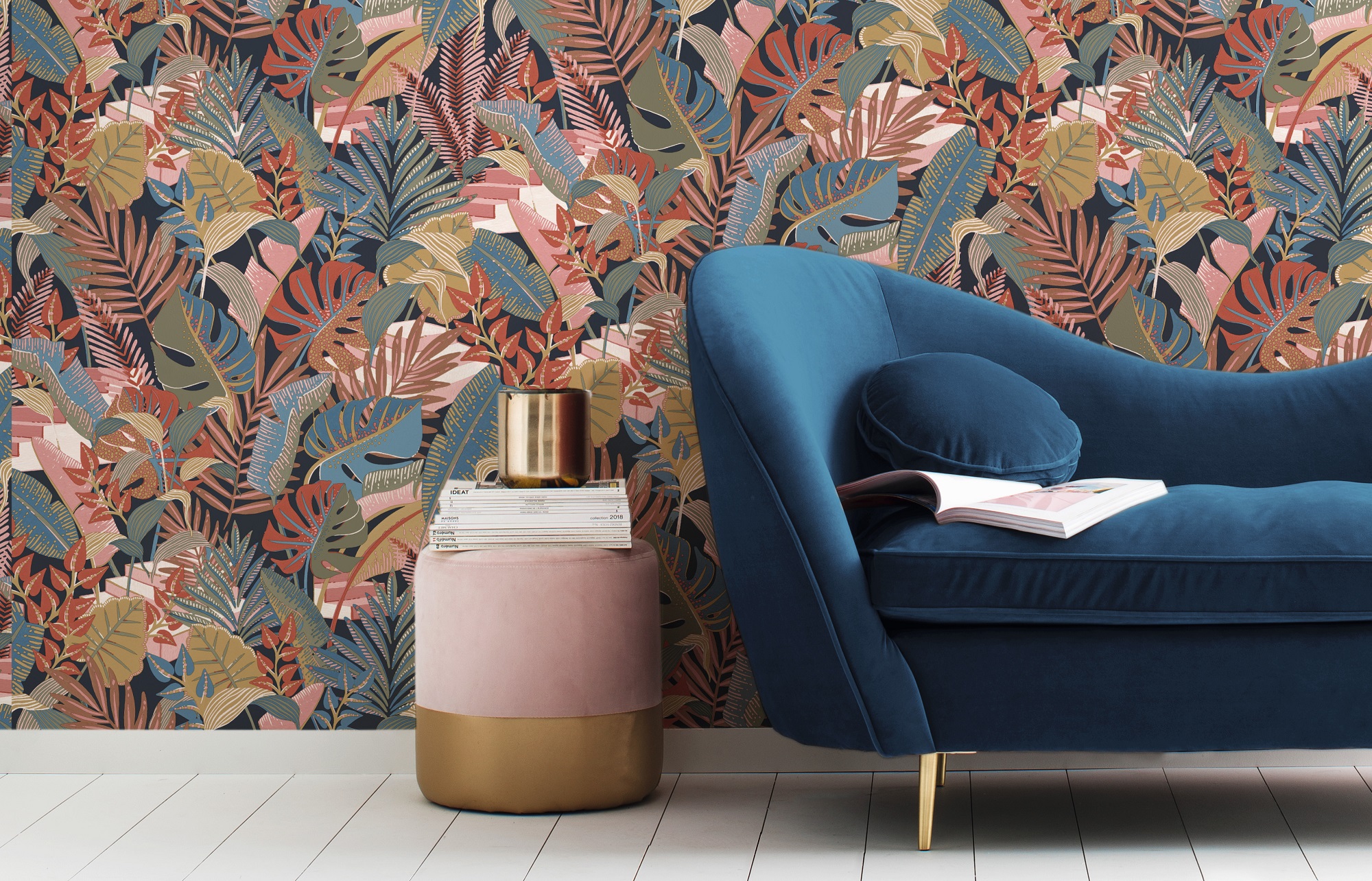 Papel mural tropical: ¿Cuáles son las tendencias este 2023?