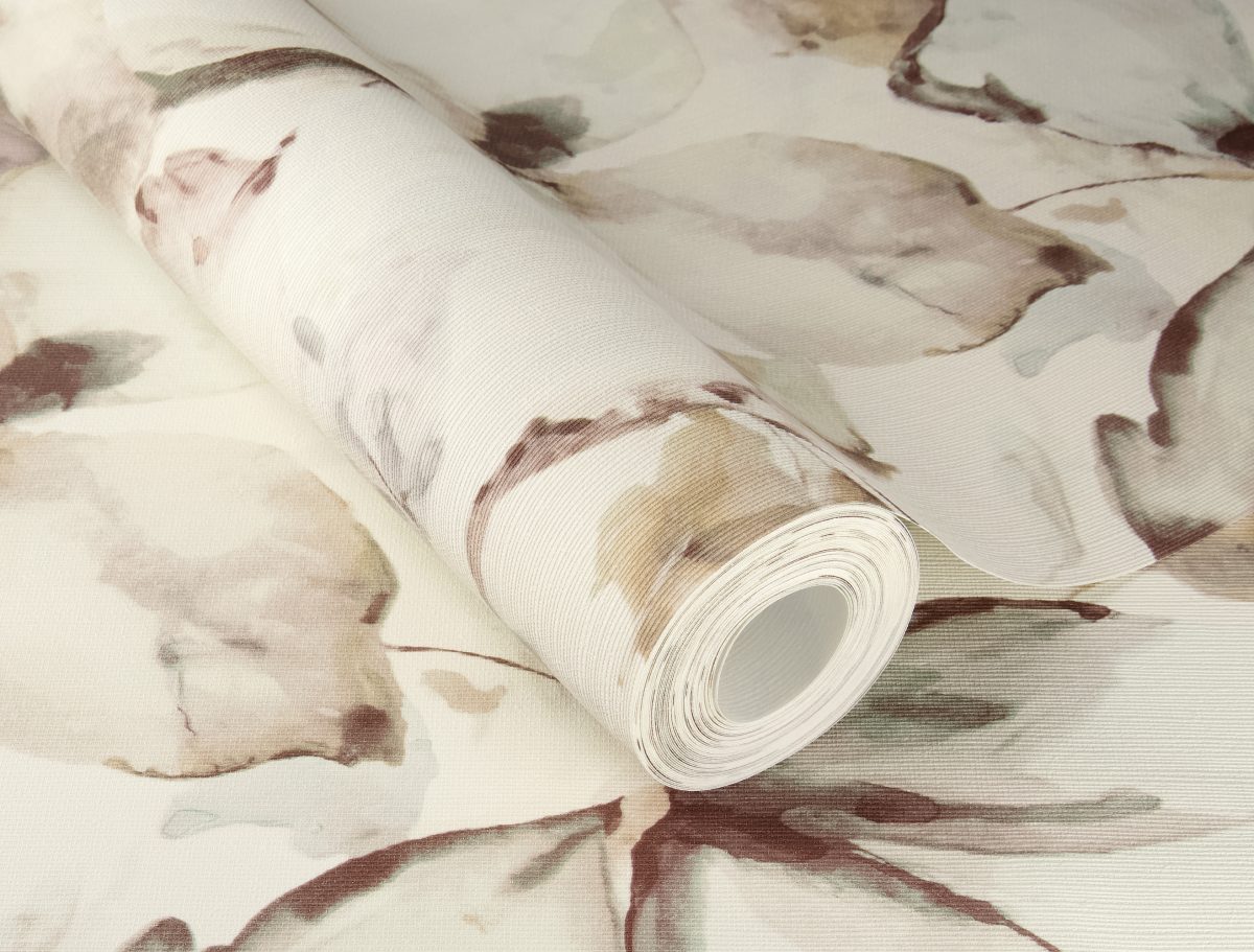 Detalle de la textura del papel mural non-woven lavable para interiores