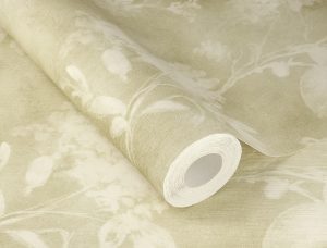 Detalle de la textura del papel mural non-woven lavable para interiores