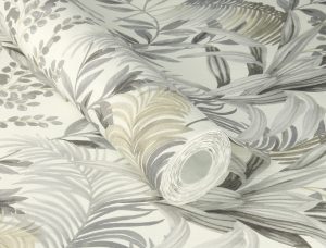 Detalle de la textura del papel mural non-woven lavable para interiores