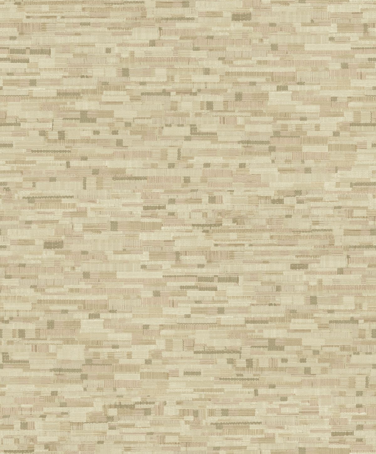 Papel mural non-woven lavable para interiores diseño de mosaicos geométricos, en colores beige