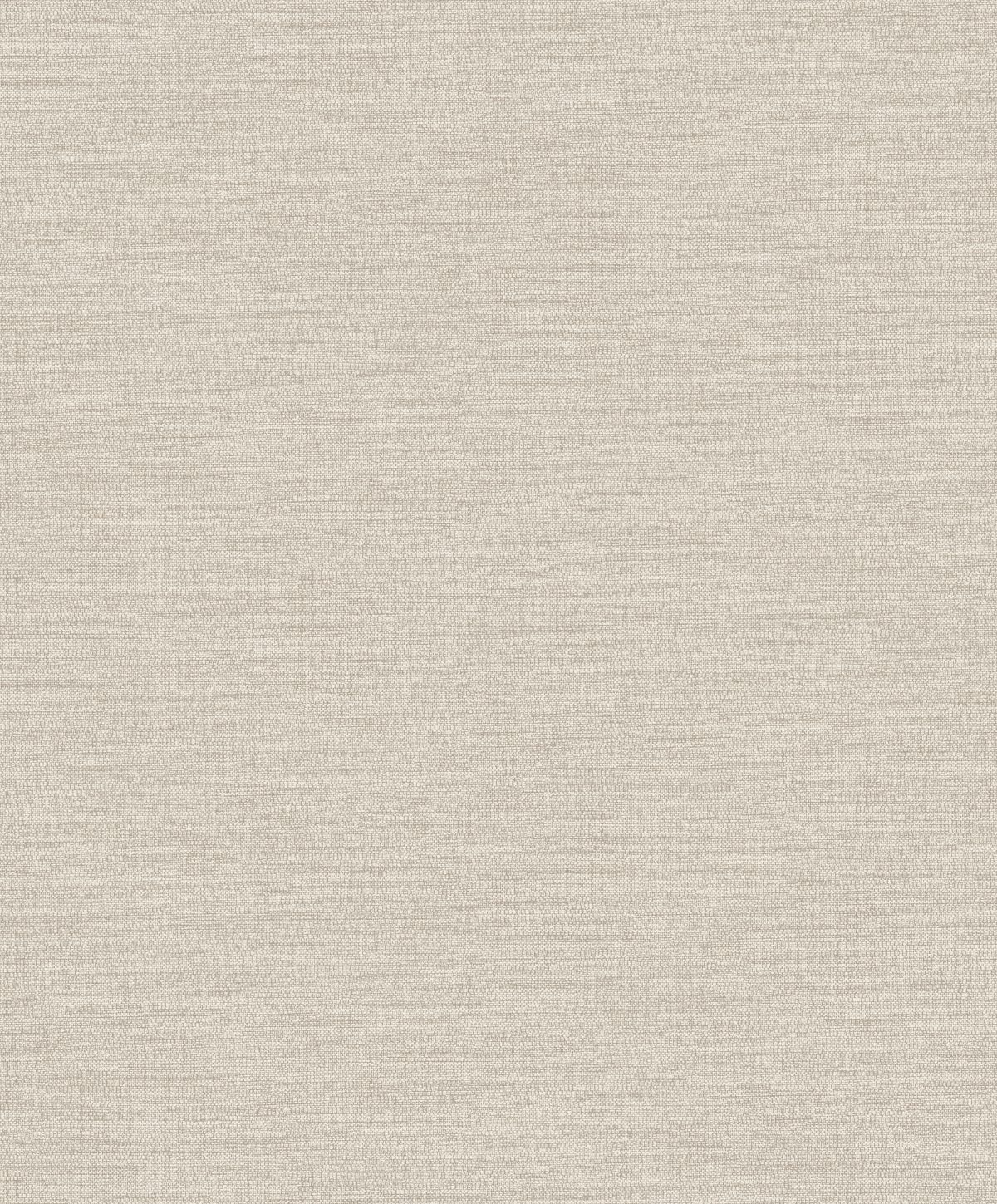 Papel mural non-woven lavable para interiores, de textura efecto rafia y trama en diferentes grosores, pero sin nudos, con un patrón horizontal. Color liso café con notas de rosado
