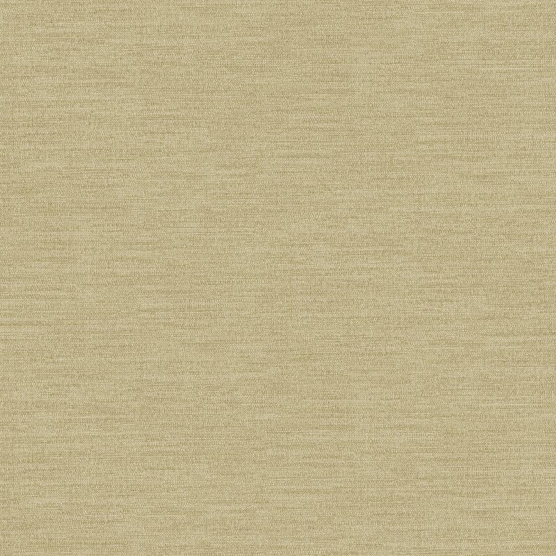 Papel mural non-woven lavable para interiores, de textura efecto rafia y trama en diferentes grosores, pero sin nudos, con un patrón horizontal. Color liso beige oscuro