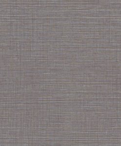 Papel mural non-woven lavable para interiores, de textura efecto arpillera, en tonos morado.