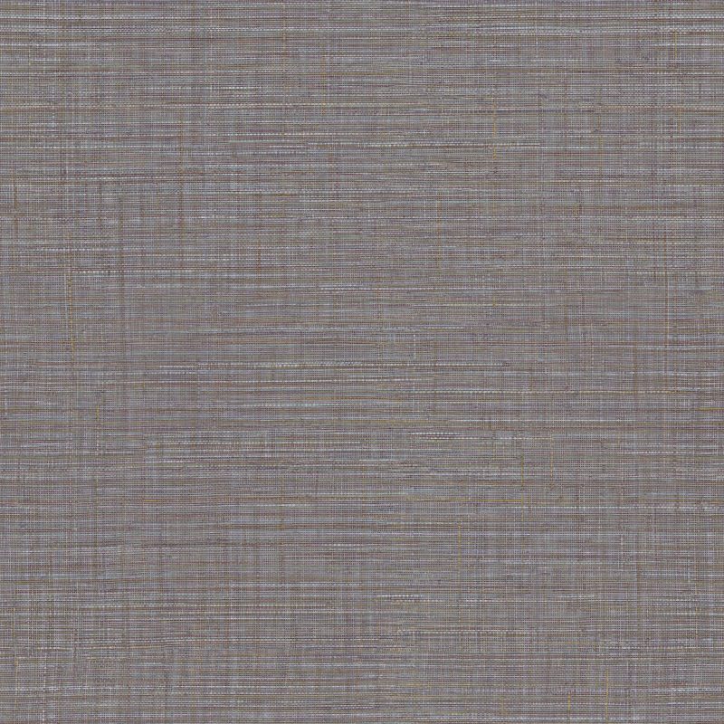 Papel mural non-woven lavable para interiores, de textura efecto arpillera, en tonos morado.