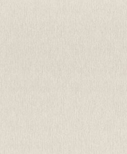 Papel mural non-woven lavable para interiores metalizado en gris claro con un fino relieve