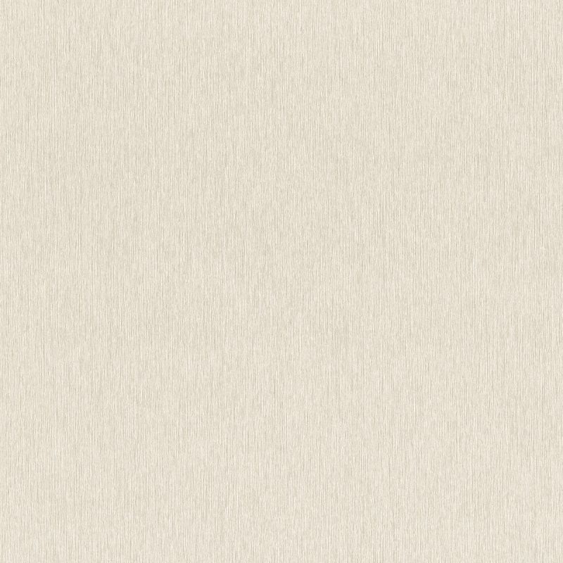 Papel mural non-woven lavable para interiores metalizado en beige claro con un fino relieve