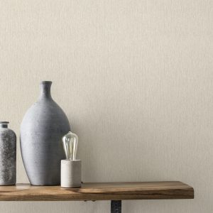 Papel mural non-woven lavable para interiores instalado en ambiente general, hall con arrimo