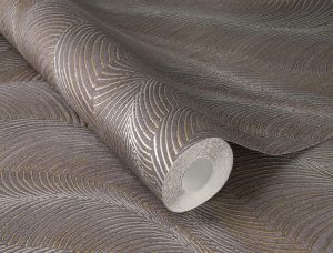 Detalle de la textura del papel mural non-woven lavable para interiores