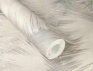 Detalle de la textura del papel mural non-woven lavable para interiores