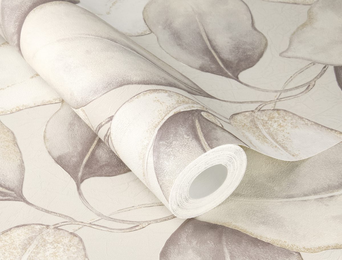 Detalle de la textura del papel mural non-woven lavable para interiores