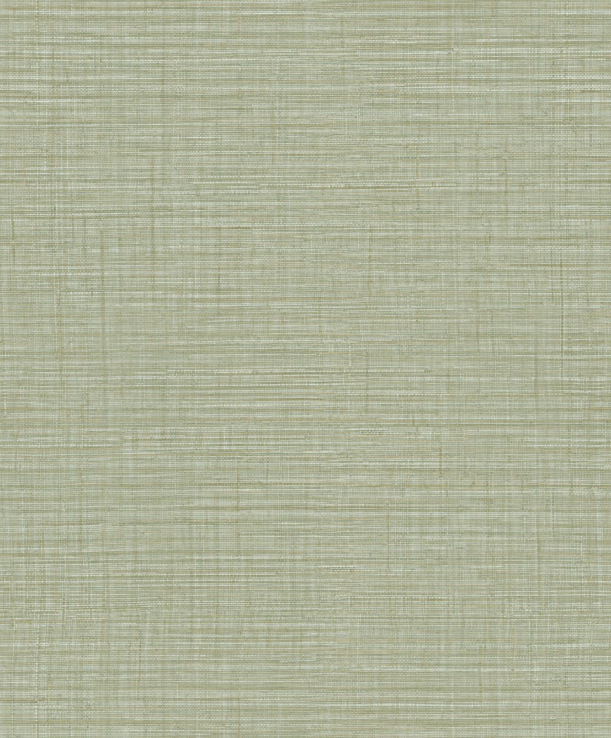 Papel mural non-woven lavable para interiores, de textura efecto arpillera, en tono verde claro