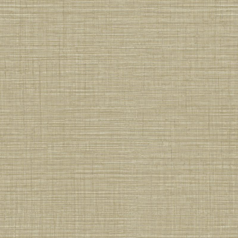 Papel mural non-woven lavable para interiores, de textura efecto arpillera, en tono beige