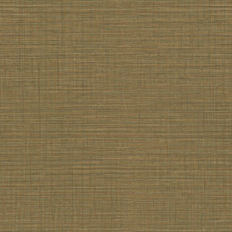 Papel mural non-woven lavable para interiores, de textura efecto arpillera, en tono café