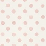 Papel mural Lunares rosado 252019 | Colección KIDS