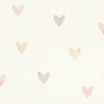 Papel mural Corazones acuarela 301717 | Colección KIDS