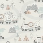 Papel mural Tren 302332 | Colección KIDS