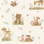 Papel mural Animales bosque 321104 | Colección KIDS
