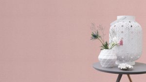 Papel mural infantil non-woven lavable color rosado