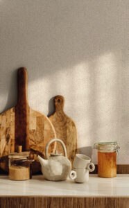 Papel mural Chevron beige 26132  | Colección WOVEN - Vista alternativa