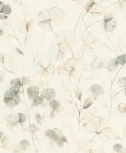 Papel mural Farm Living diseño floral tonos suaves