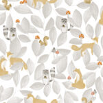 Papel Mural Animales Bosque 8033 | Kids & Kids