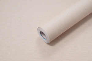 Papel mural Autoadhesivo texturado en rollo de 0.60 x 5 m color Beige, textura lino