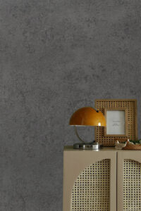 Papel mural Autoadhesivo texturado en rollo de 0.60 x 5 m color gris símil cemento