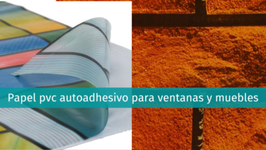 Papel PVC autoadhesivo 50% DCTO