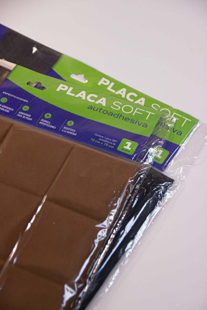 Placas Autoadhesivas 3D Soft 70 x 70 cm